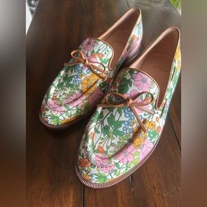 NWOT J. Crew Classic tab loafers in Liberty Floral print | sz 6